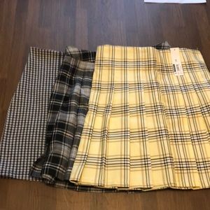 Bundle of 3 skirts